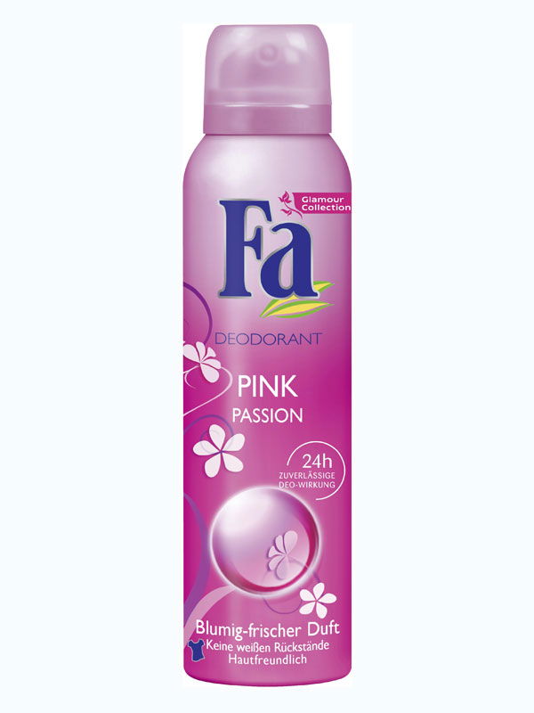 Ohne Aluminium: Fa Deospray Pink Passion