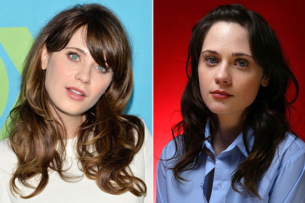 Zooey Deschanel ohne Pony