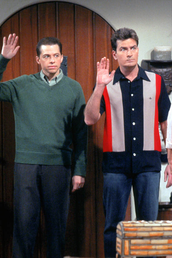 Zitate von Charlie und Alan Harper aus Two and a Half Men