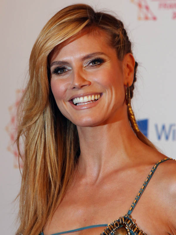 Heidi Klum mit Fake-Sidecut