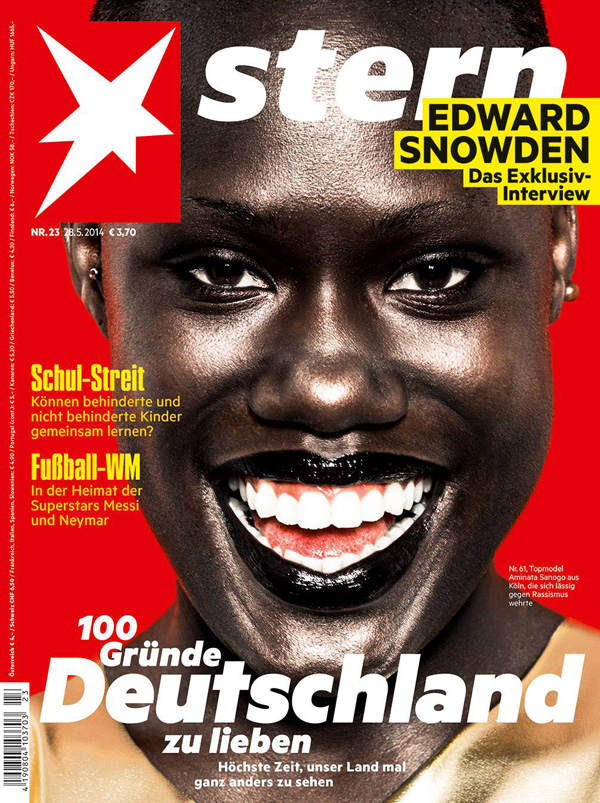 Aminata auf dem "Stern"-Cover
