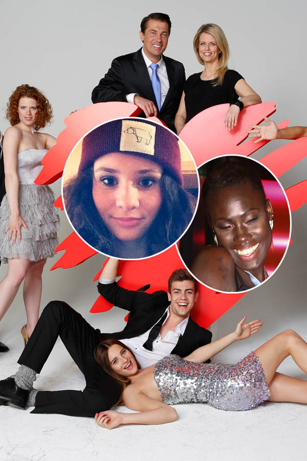 Aminata und Betty bei "Verbotene Liebe"