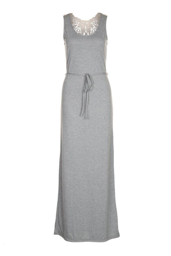 Graues Maxikleid von Even & Odd