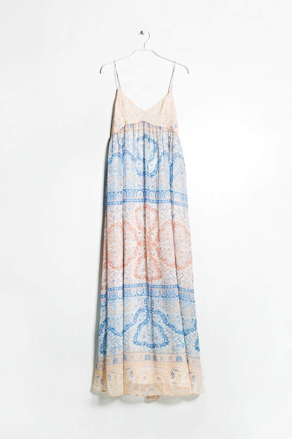 Maxikleid in sanften Farben von Mango