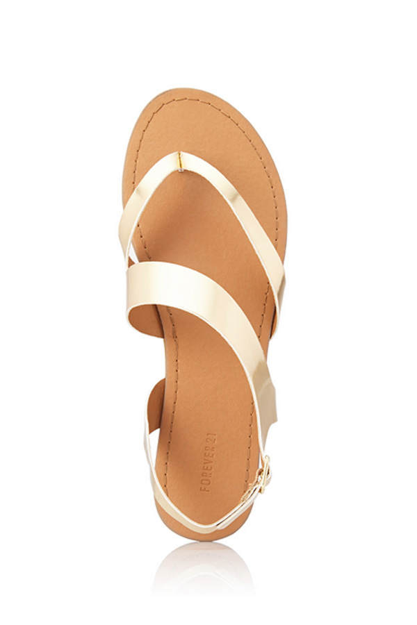 Goldene Sandale von Forever 21