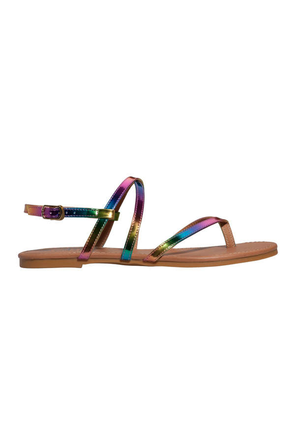 Regenbogen-Sandale von Ann Christine