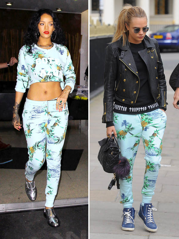 Rihanna vs. Cara Delevingne