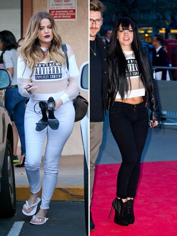 Kourtney Kardashian vs. Lily Allen