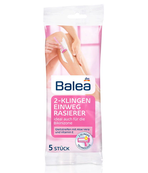 Balea 2-Klingen Einwegrasierer
