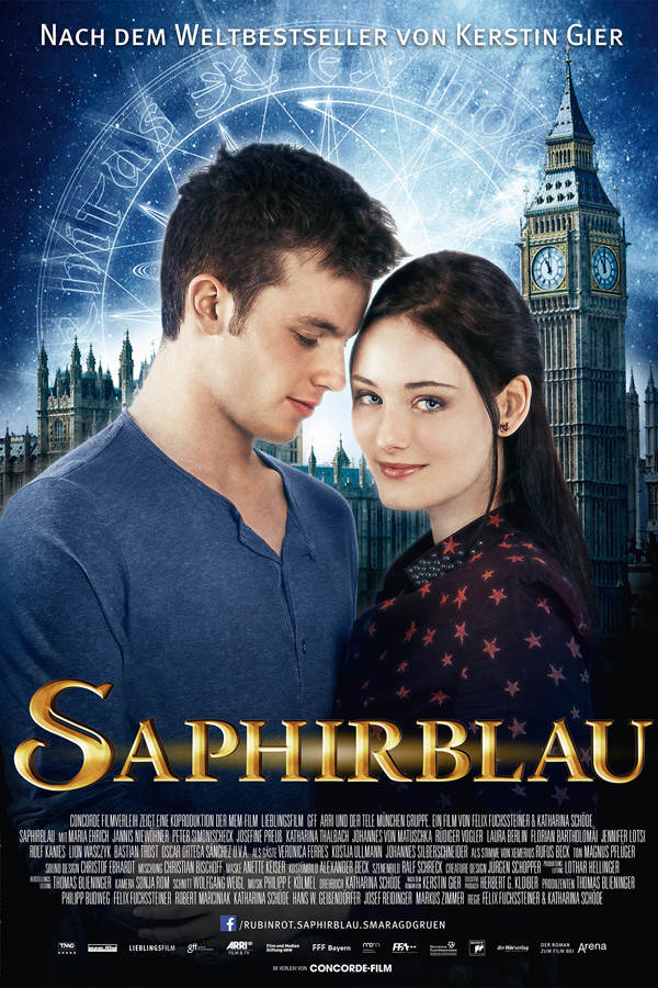 Saphirblau - Hauptplakat