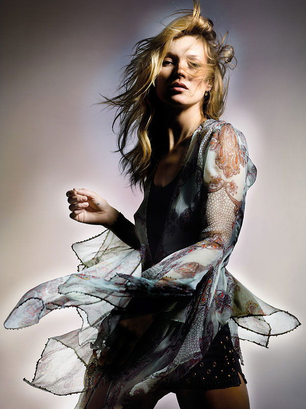 Kate Moss wirbt für Topshop