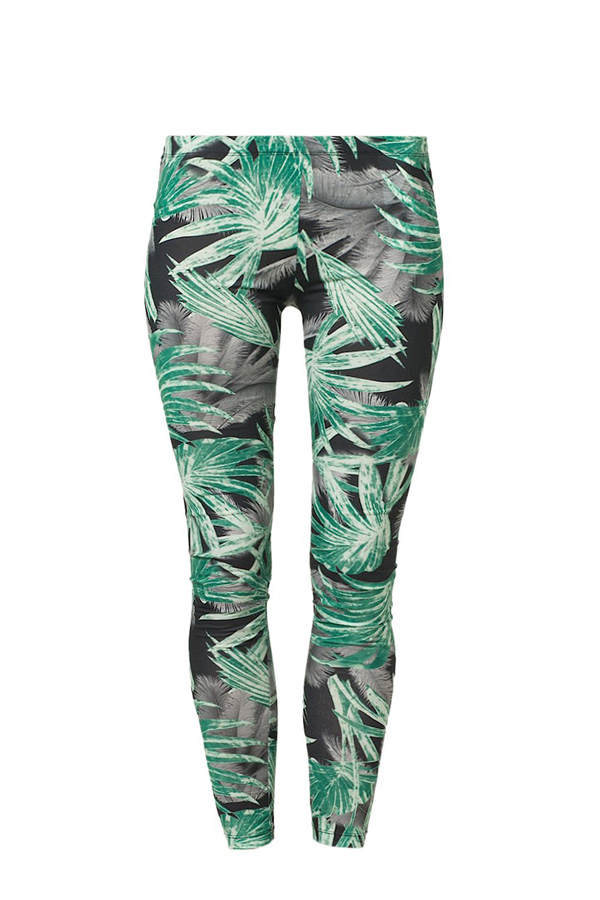 Grüne Leggings von Vero Moda