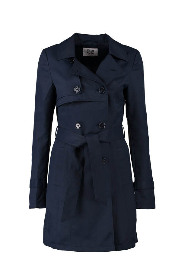 Trenchcoat in Dunkelblau