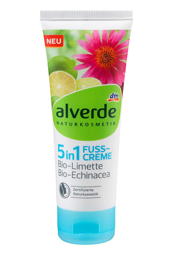 alverde 5in1 Fußcreme