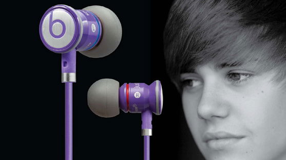 Coole Kopfhörer à la Justin Bieber