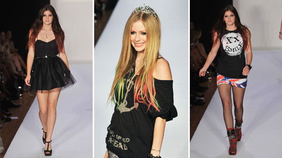 Model zu jung! Kritik an Avril Lavignes Fashion-Debüt