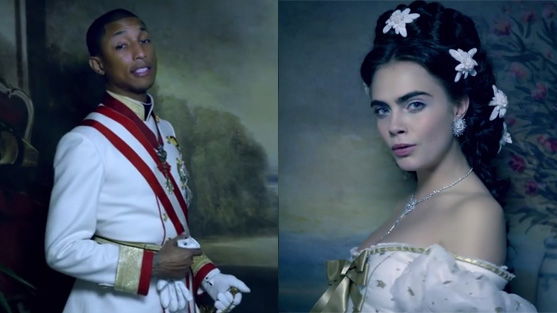 Cara Delevingne singt mit Pharrell in Chanel-Werbung