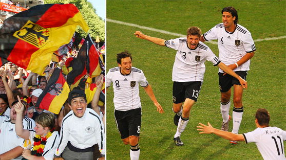 4:1 gegen England: Deutschland steht im Viertelfinale!