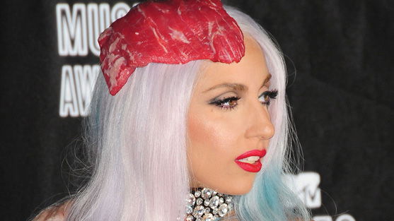 MTV VMAs 2010: Lady Gagas Fleisch-Kleid war echt!