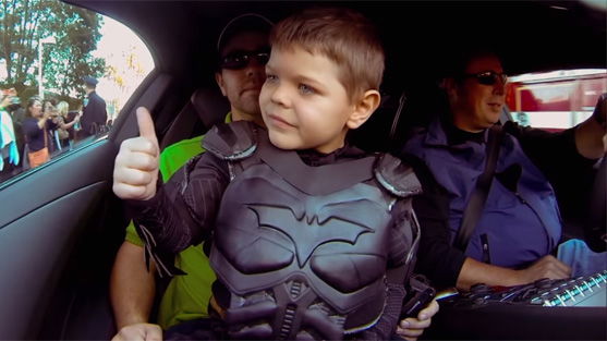 Batkid Begins: Wie ein kranker Junge zu Batkid wurde