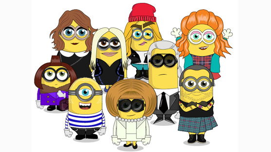 Die Minions erobern die Fashionwelt