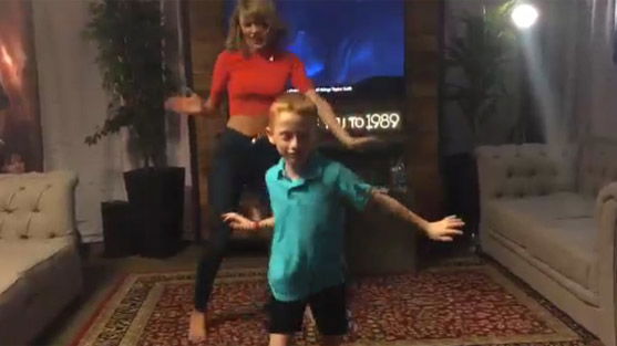 Taylor Swift: Dance-Party mit 7-jährigem Fan