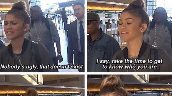 Zendaya Coleman: "NIEMAND ist hässlich!"