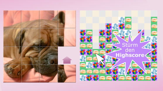 Push-O-Mat & Clickmania: neue Motive!