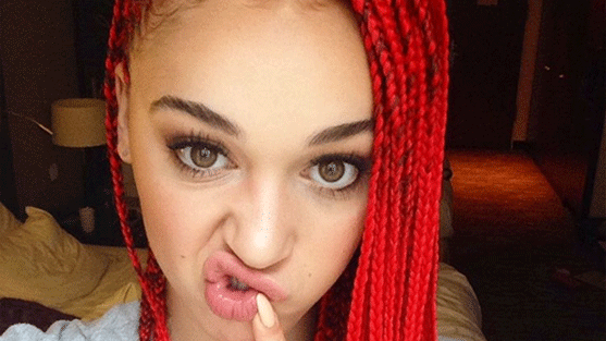 GNTM 2016: Luana mit "Red Braids"