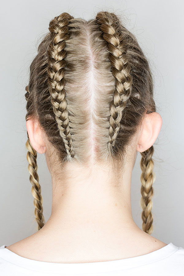 Boxer Braids Hairstyles