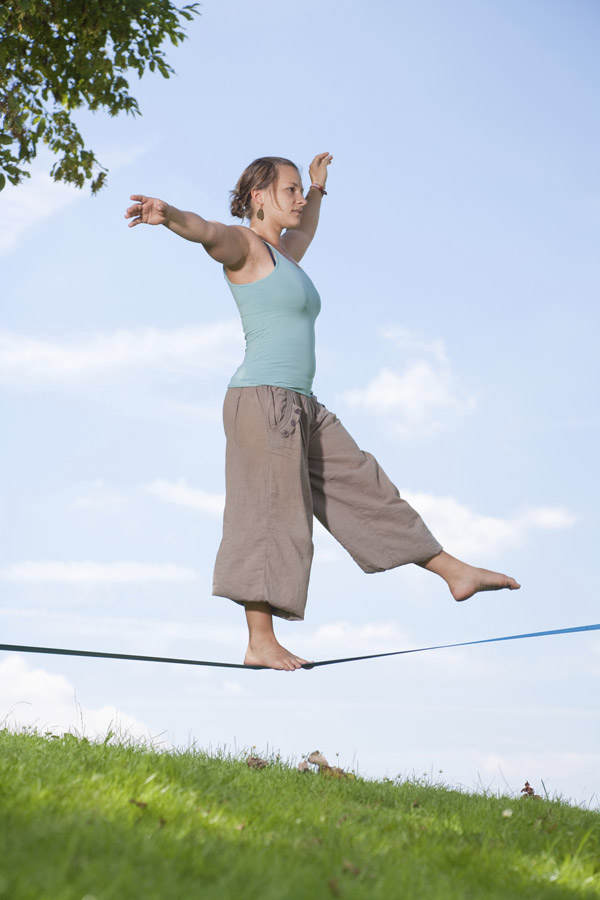 Slackline Training: Tricks