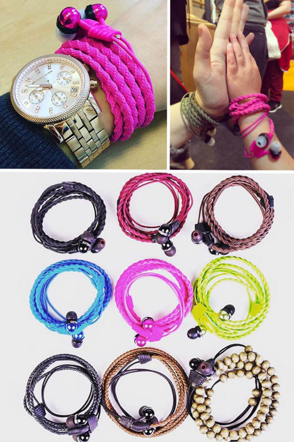 Kopfhörer & Armband in einem
