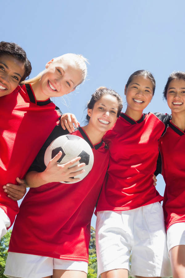 Jungs über Frauenfußball
