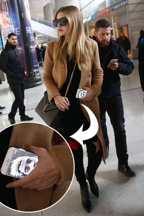 Gigi Hadid: Zayn auf dem iPhone Cover