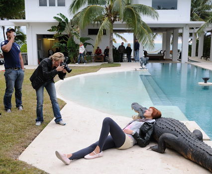 Maria Beckmann: Alligator-Shooting