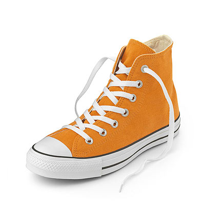 Converse Chucks in Dottergelb