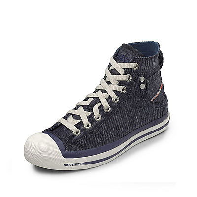 Diesel Chucks in Denim