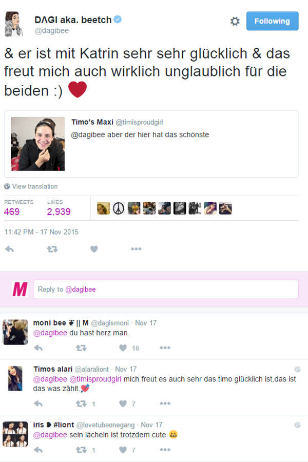Das sagt Dagi über Ex Liont & seine neue Freundin Katrin