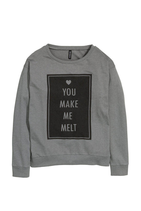 Süßer Pullover mit message von H&M