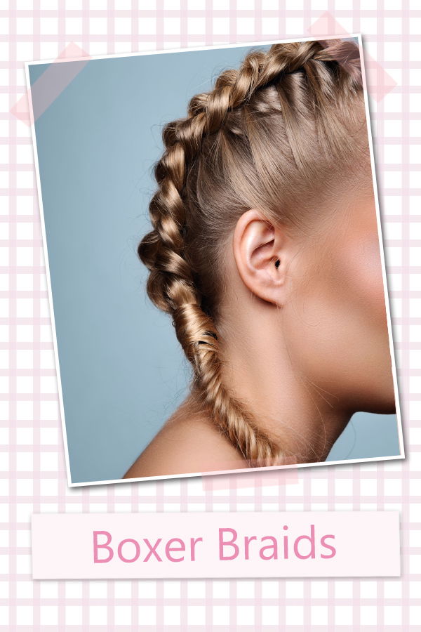 Boxer Braids flechten