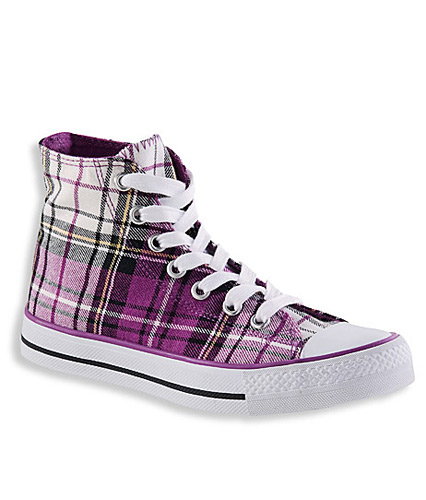 Karierte Leinen-Chucks von C&A