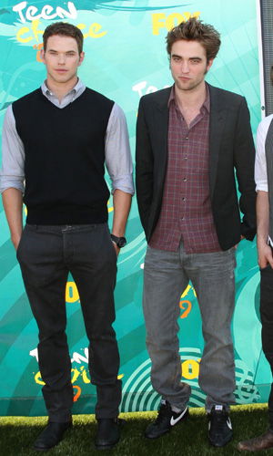 Robert Pattinson und Kellan Lutz