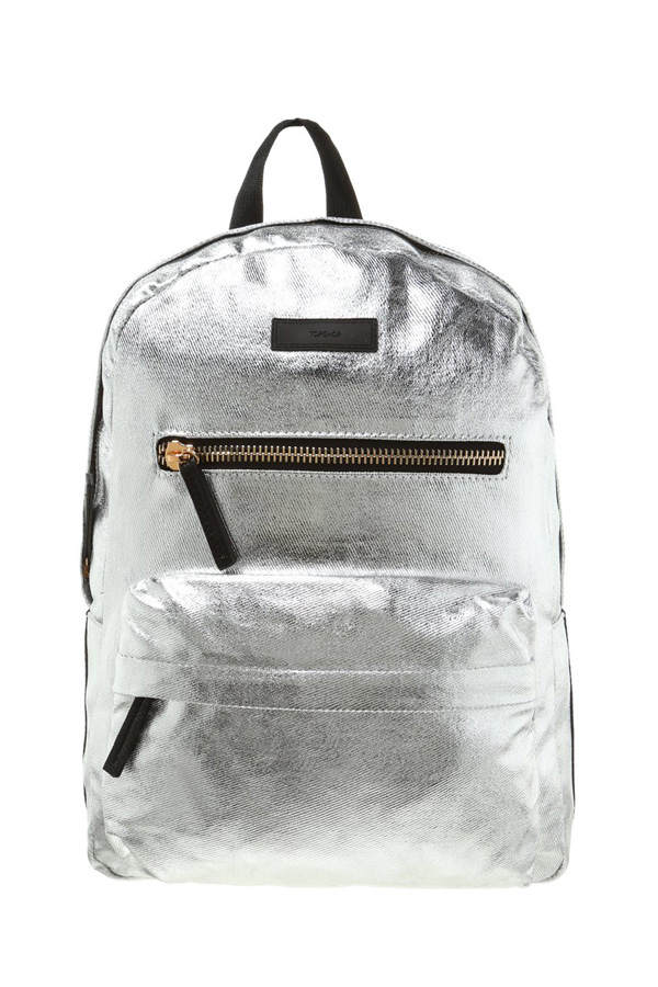 Metallic-Rucksack von Topshop.com