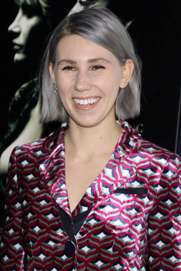 Zosia Mamet: graue Haare