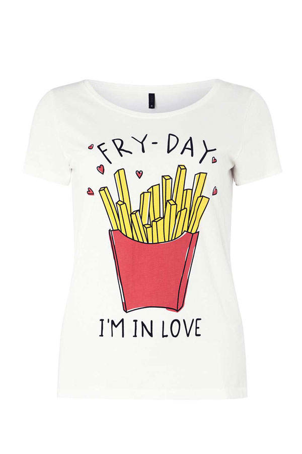 TGIF-Shirt von Only