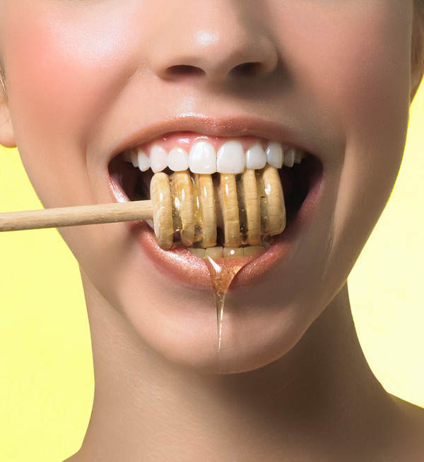 Natürliche Lippenpflege