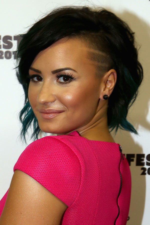 Demi Lovato mit Sidecut