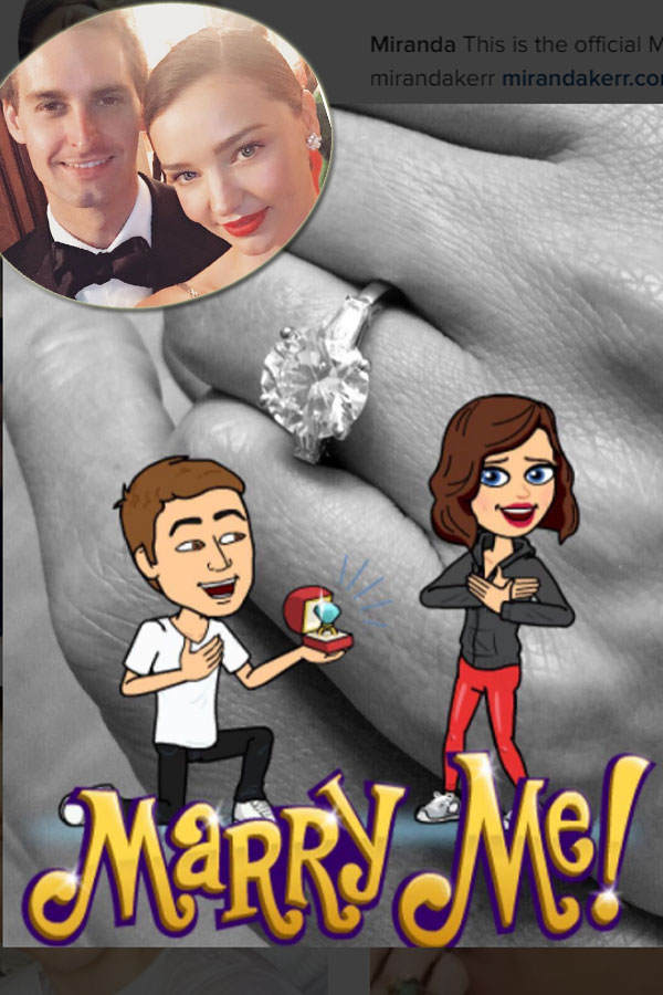 Miranda Kerr heiratet den Snapchat-Gründer