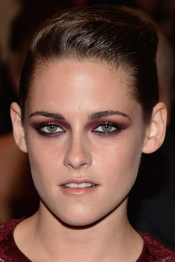 Kristen Stewart mit Metallic Make-up