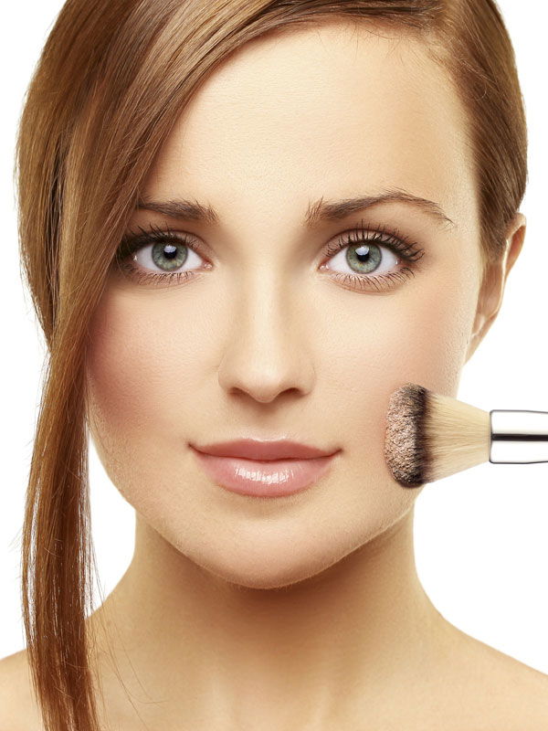 Mineral Make-up für sensible Haut